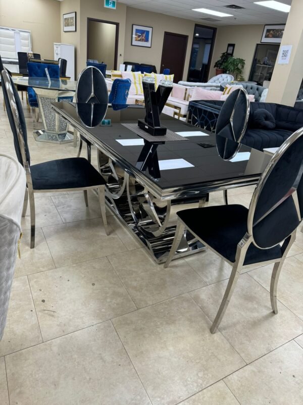 Modern Mercedes Design Dining Set - Image 3