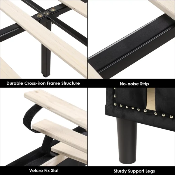 Luxury Headboard bedframe - Image 3