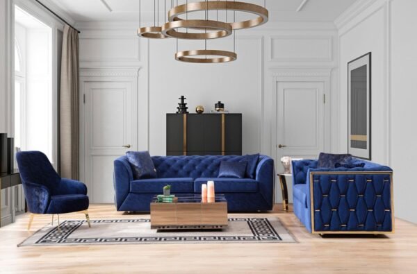 Ivory Sofa set - Image 2