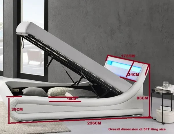 Paris Lift top Bed - Image 4